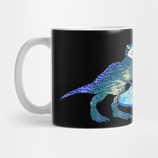 Guitar playing Dinosaur,   by Pickleball ARTwear Mug